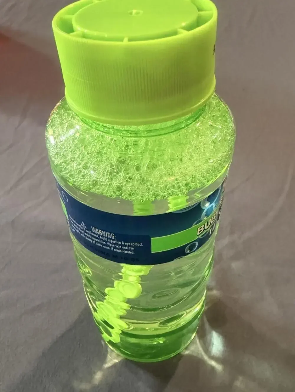 Kids Green Bubble Solution